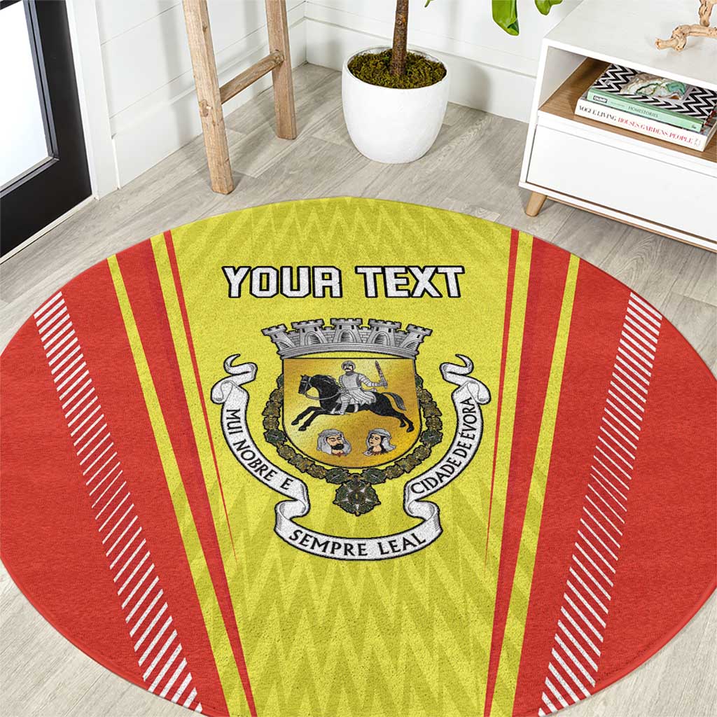 Personalized Evora Portugal Round Carpet Sporty Style - Wonder Print Shop