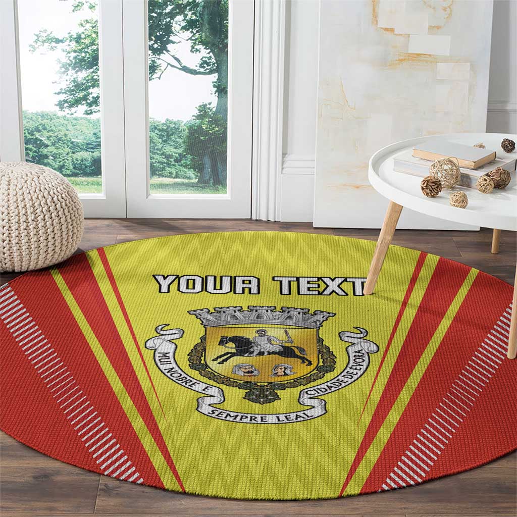 Personalized Evora Portugal Round Carpet Sporty Style - Wonder Print Shop