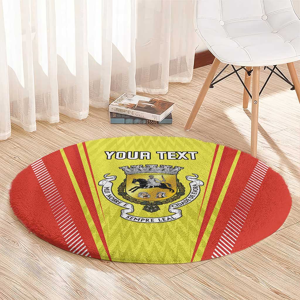 Personalized Evora Portugal Round Carpet Sporty Style - Wonder Print Shop