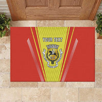 Personalized Evora Portugal Rubber Doormat Sporty Style - Wonder Print Shop