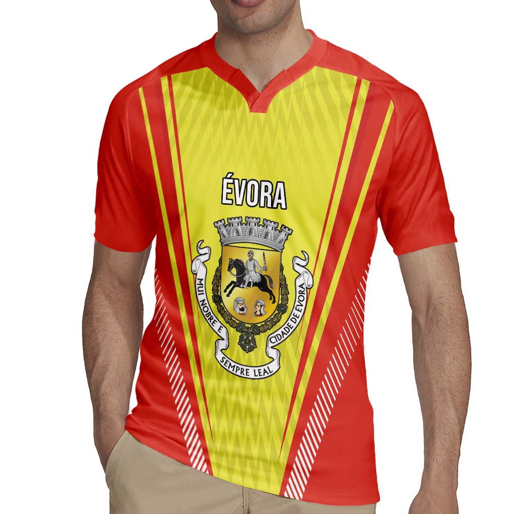 Personalized Evora Portugal Rugby Jersey Sporty Style - Wonder Print Shop