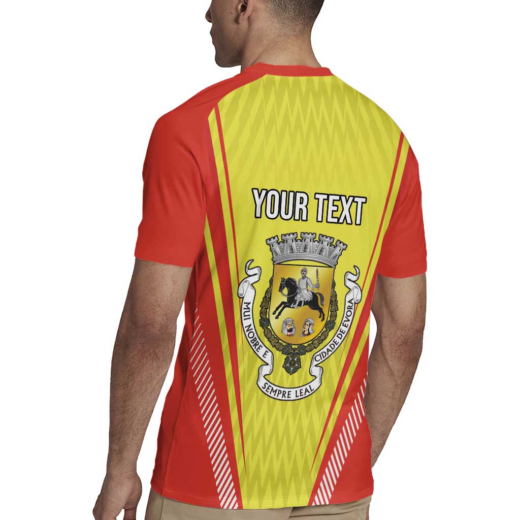 Personalized Evora Portugal Rugby Jersey Sporty Style - Wonder Print Shop