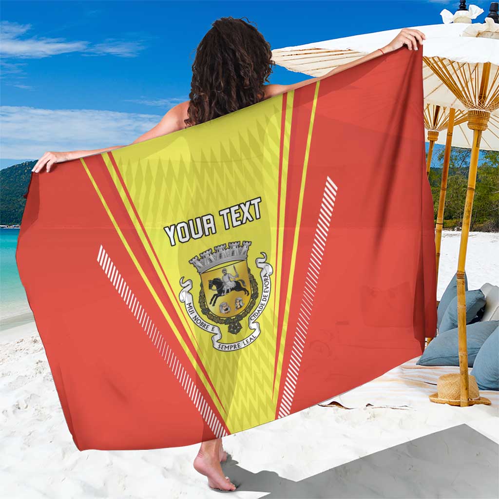 Personalized Evora Portugal Sarong Sporty Style - Wonder Print Shop