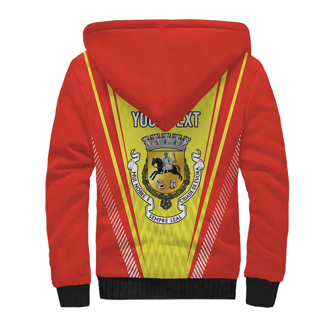 Personalized Evora Portugal Sherpa Hoodie Sporty Style - Wonder Print Shop