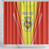 Personalized Evora Portugal Shower Curtain Sporty Style - Wonder Print Shop