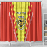 Personalized Evora Portugal Shower Curtain Sporty Style - Wonder Print Shop