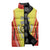 Personalized Evora Portugal Sleeveless Puffer Jacket Sporty Style - Wonder Print Shop