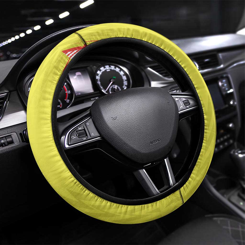 Evora Portugal Steering Wheel Cover Sporty Style - Wonder Print Shop