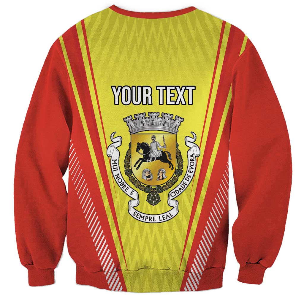 Personalized Evora Portugal Sweatshirt Sporty Style - Wonder Print Shop