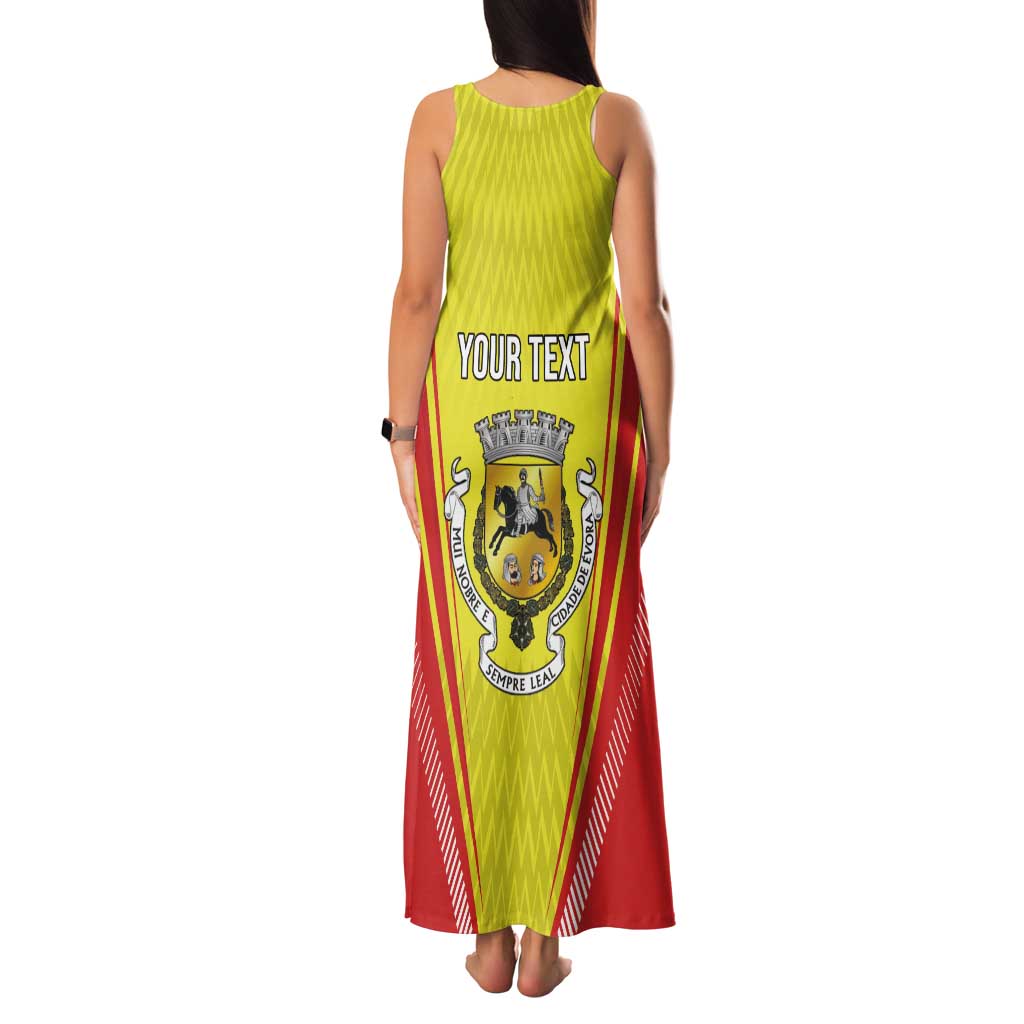 Personalized Evora Portugal Tank Maxi Dress Sporty Style - Wonder Print Shop