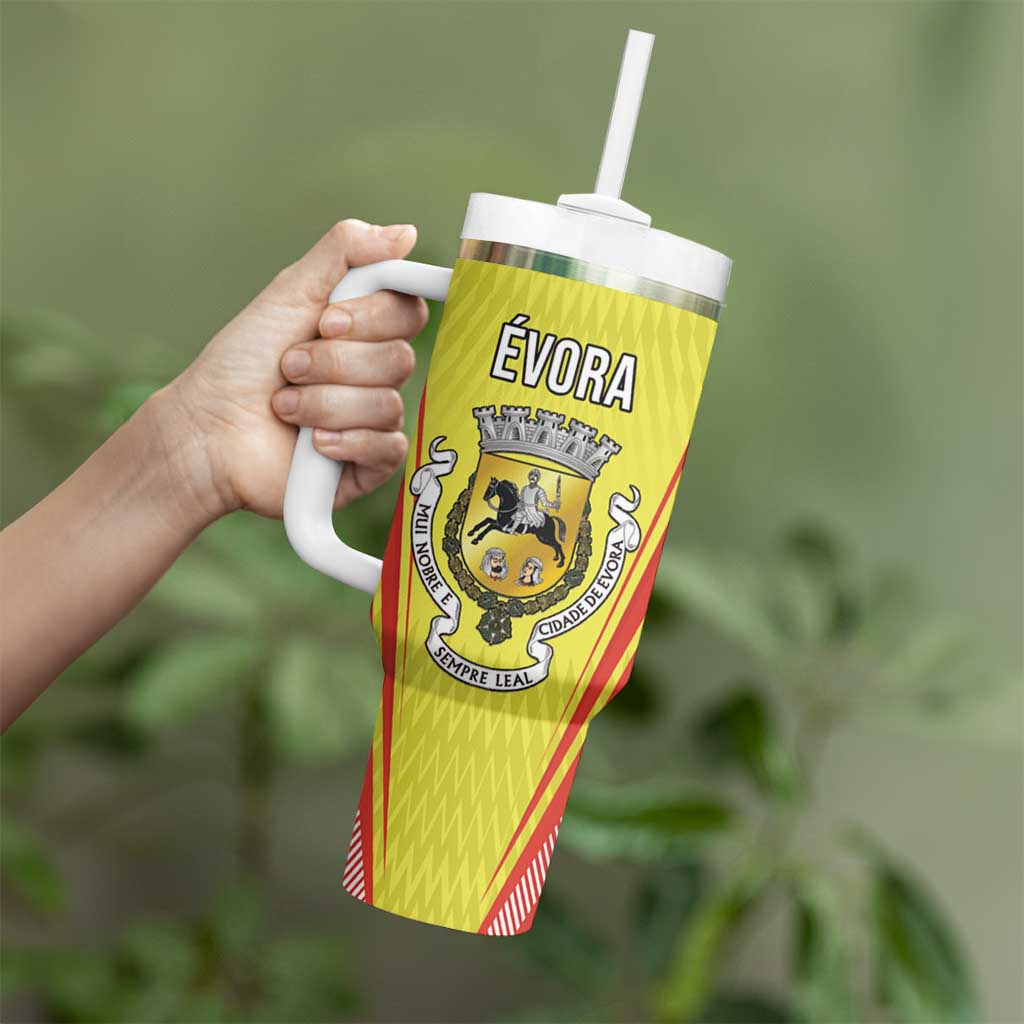 Personalized Evora Portugal Tumbler With Handle Sporty Style - Wonder Print Shop
