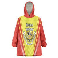 Personalized Evora Portugal Wearable Blanket Hoodie Sporty Style - Wonder Print Shop