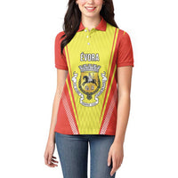 Personalized Evora Portugal Women Polo Shirt Sporty Style - Wonder Print Shop