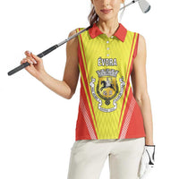 Personalized Evora Portugal Women Sleeveless Polo Shirt Sporty Style - Wonder Print Shop