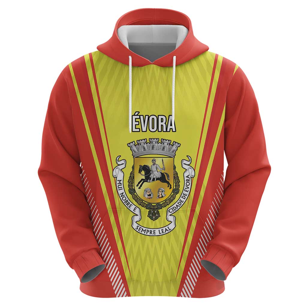 Personalized Evora Portugal Zip Hoodie Sporty Style - Wonder Print Shop