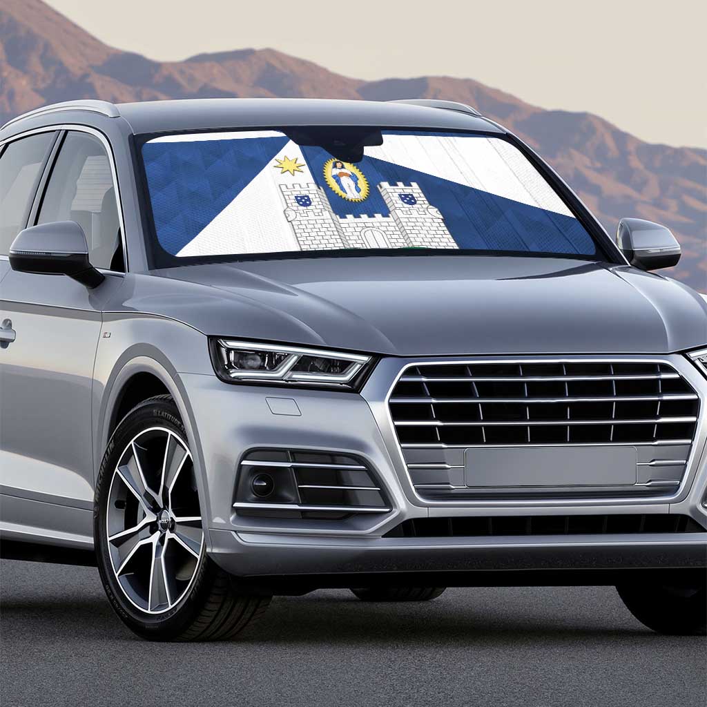 Faro Portugal Auto Sun Shade Sporty Style - Wonder Print Shop
