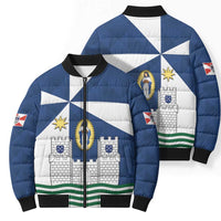 Faro Portugal Bomber Puffer Jacket Sporty Style - Wonder Print Shop