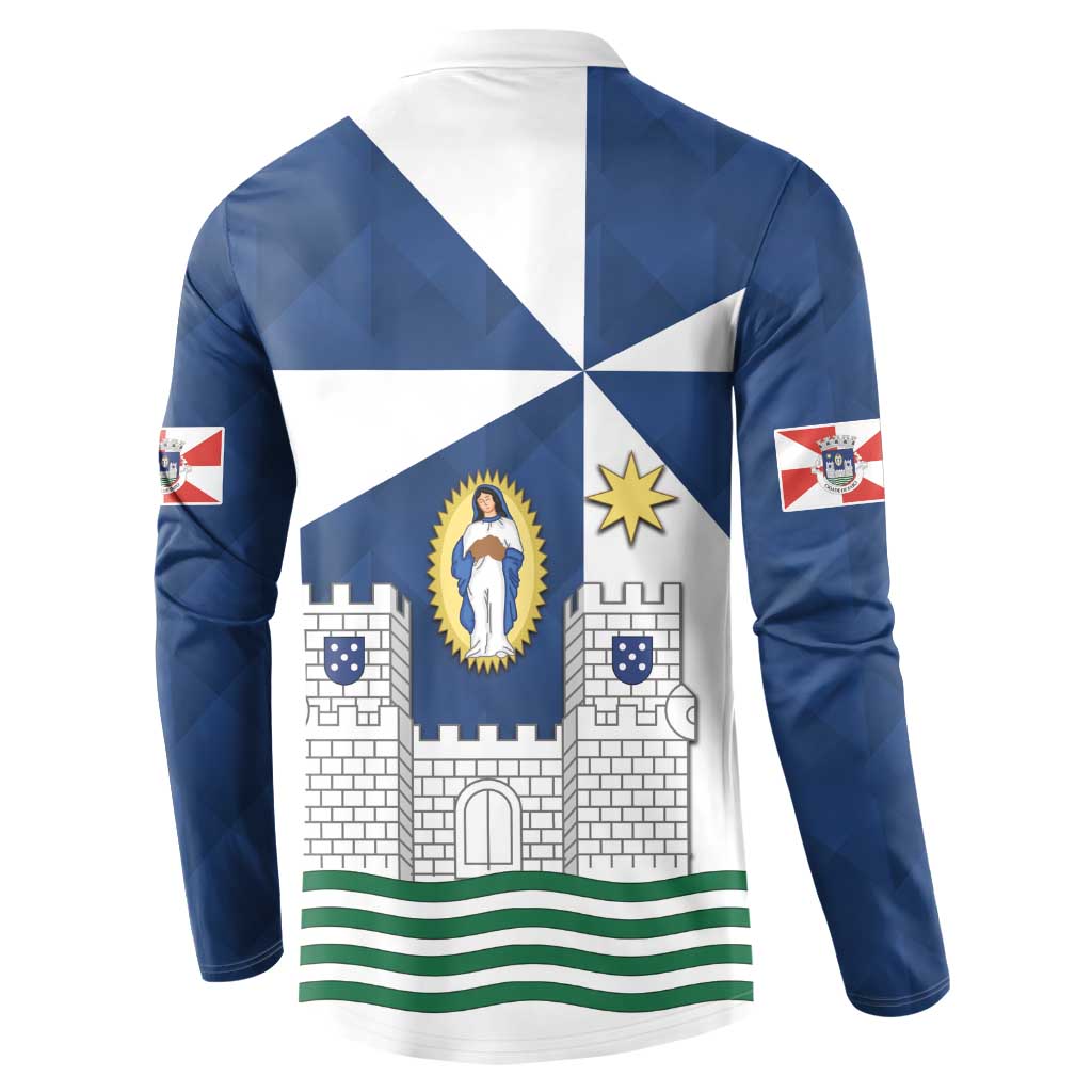 Faro Portugal Button Sweatshirt Sporty Style - Wonder Print Shop