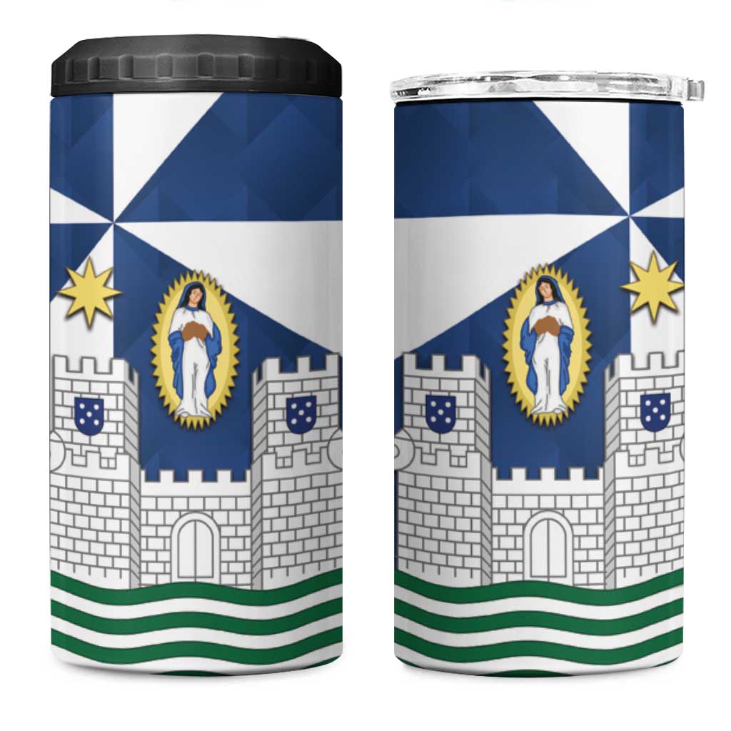 Faro Portugal 4 in 1 Can Cooler Tumbler Sporty Style - Wonder Print Shop