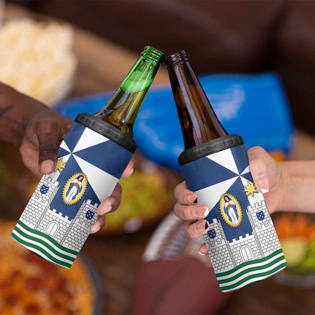 Faro Portugal 4 in 1 Can Cooler Tumbler Sporty Style - Wonder Print Shop