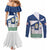 Faro Portugal Couples Matching Mermaid Dress and Long Sleeve Button Shirt Sporty Style - Wonder Print Shop