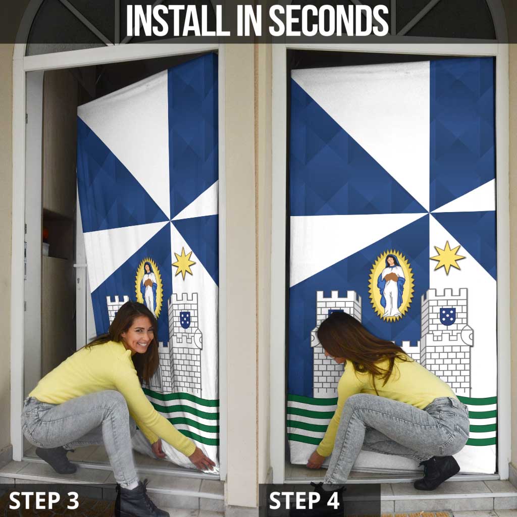 Faro Portugal Door Cover Sporty Style - Wonder Print Shop