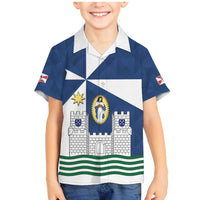 Faro Portugal Family Matching Mermaid Dress and Hawaiian Shirt Sporty Style - Wonder Print Shop