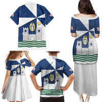 Faro Portugal Family Matching Puletasi and Hawaiian Shirt Sporty Style - Wonder Print Shop