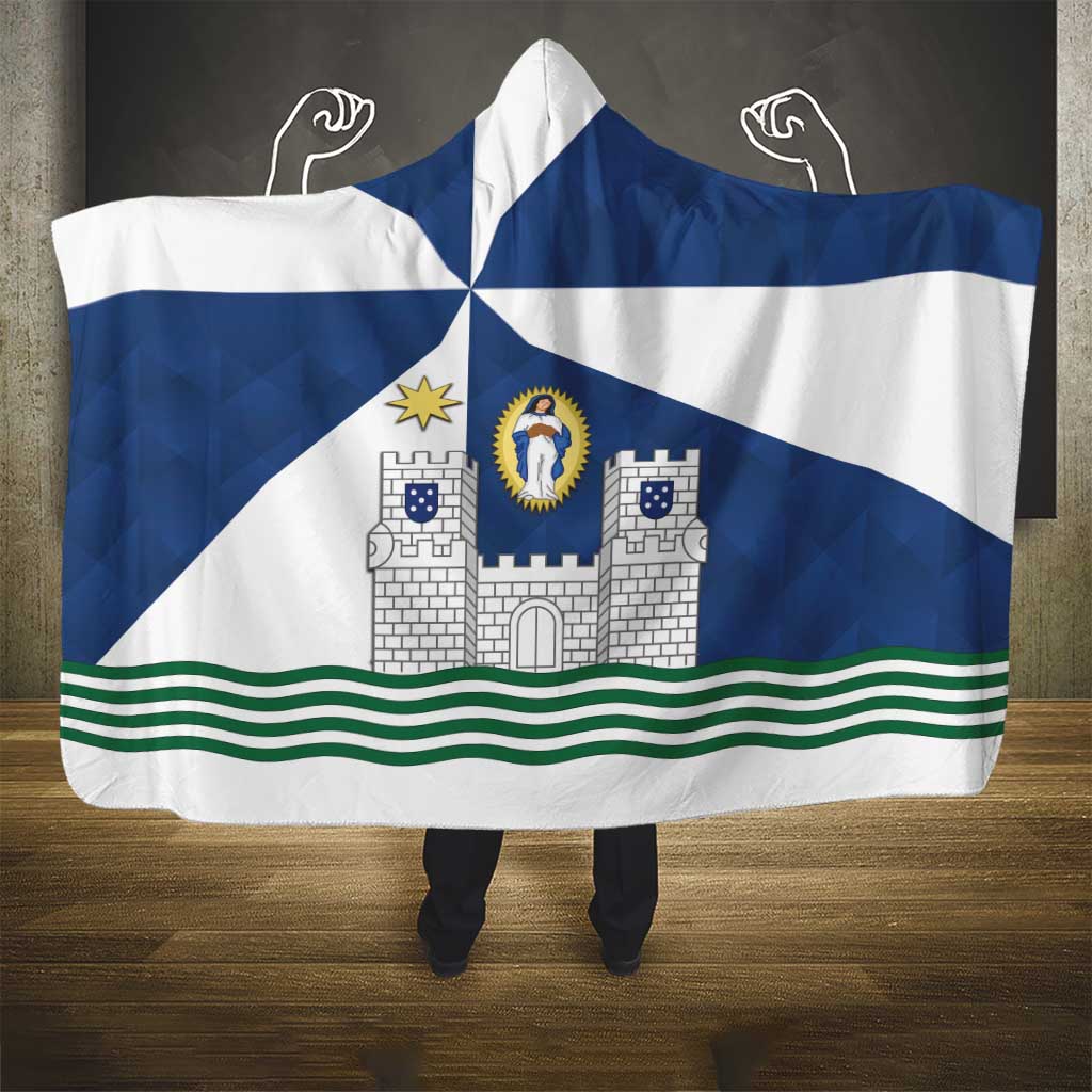 Faro Portugal Hooded Blanket Sporty Style - Wonder Print Shop