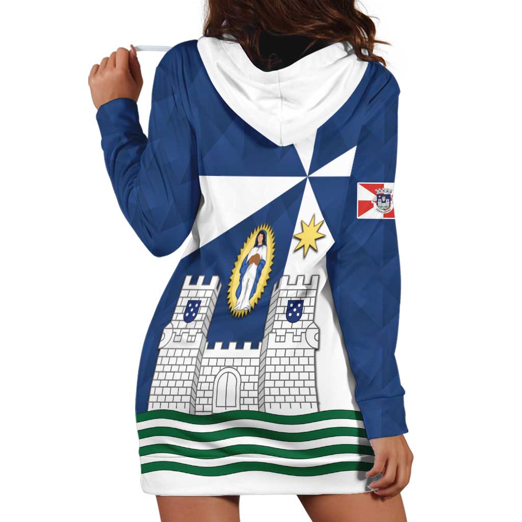 Faro Portugal Hoodie Dress Sporty Style - Wonder Print Shop