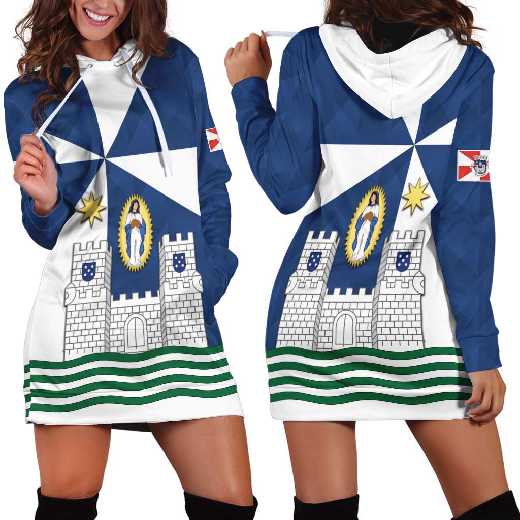 Faro Portugal Hoodie Dress Sporty Style - Wonder Print Shop