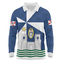 Faro Portugal Long Sleeve Polo Shirt Sporty Style - Wonder Print Shop
