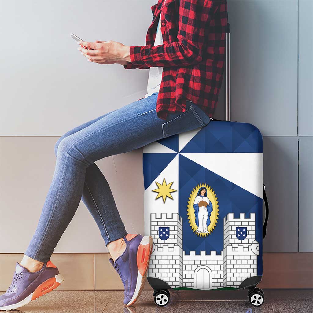 Faro Portugal Luggage Cover Sporty Style - Wonder Print Shop