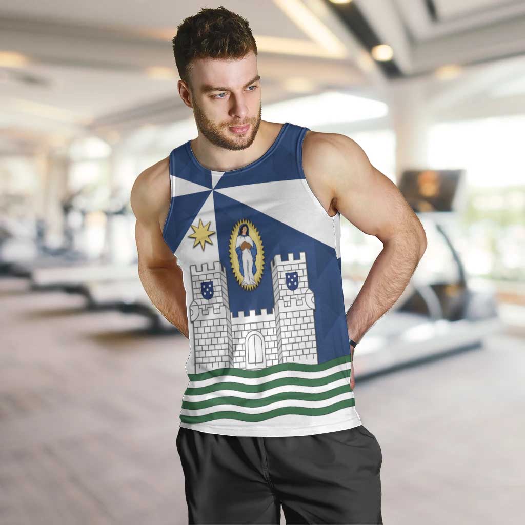 Faro Portugal Men Tank Top Sporty Style - Wonder Print Shop