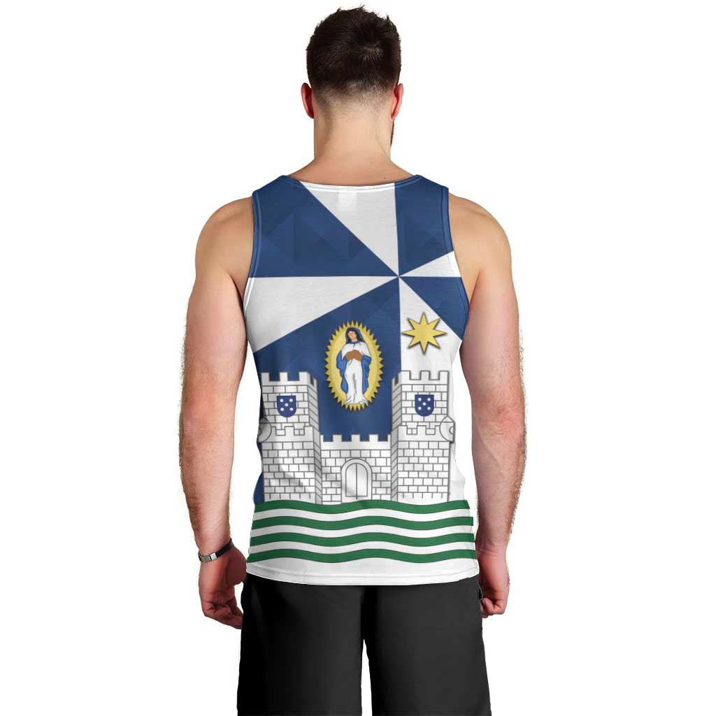 Faro Portugal Men Tank Top Sporty Style - Wonder Print Shop