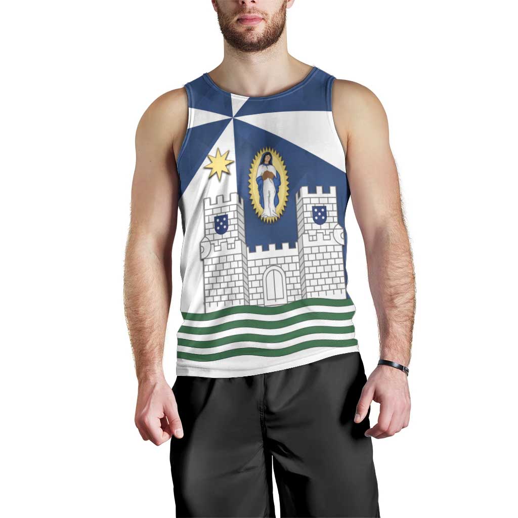 Faro Portugal Men Tank Top Sporty Style - Wonder Print Shop