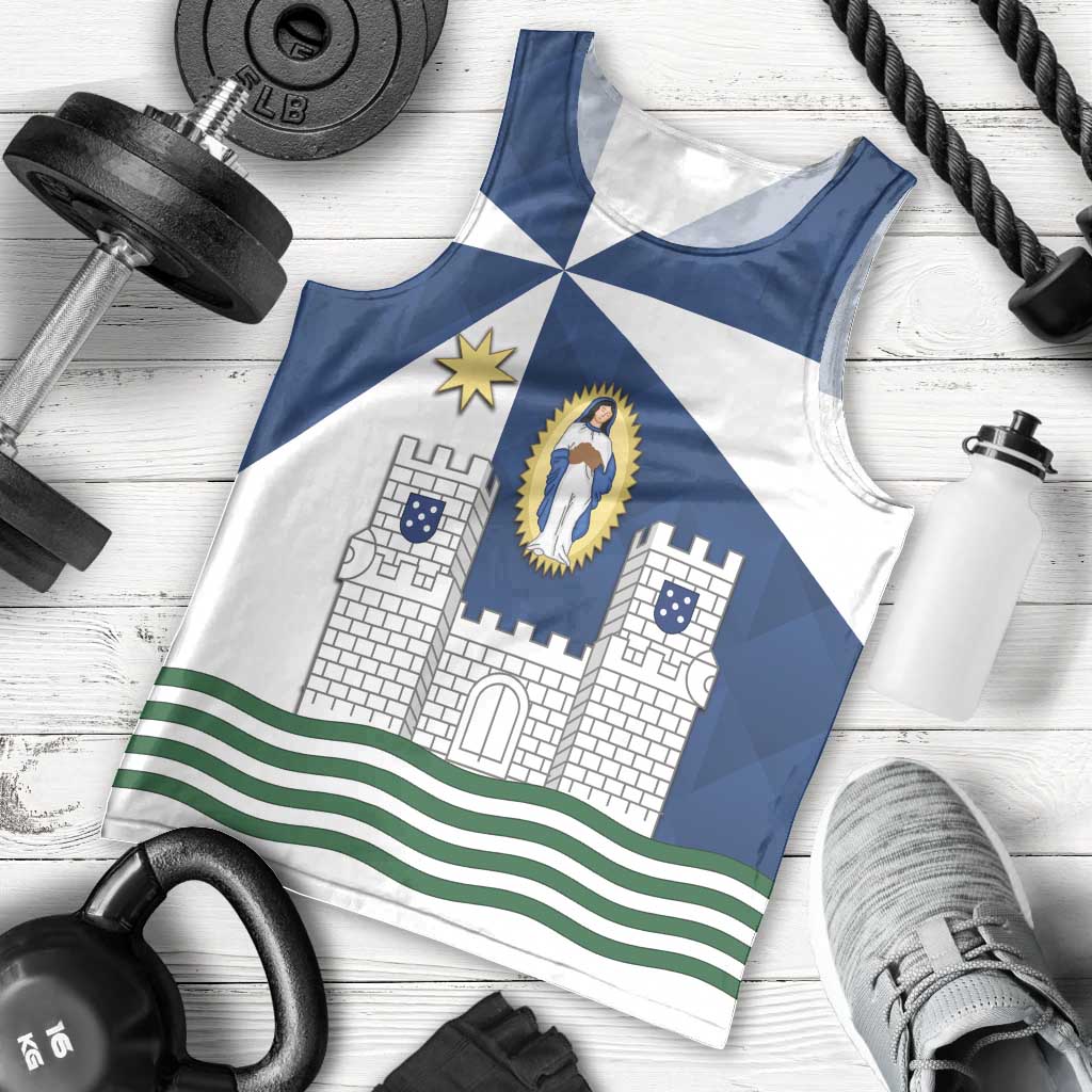 Faro Portugal Men Tank Top Sporty Style - Wonder Print Shop