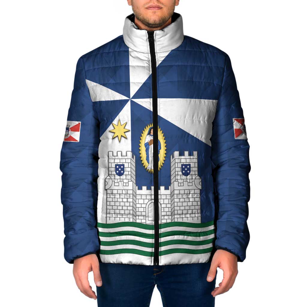 Faro Portugal Padded Jacket Sporty Style - Wonder Print Shop