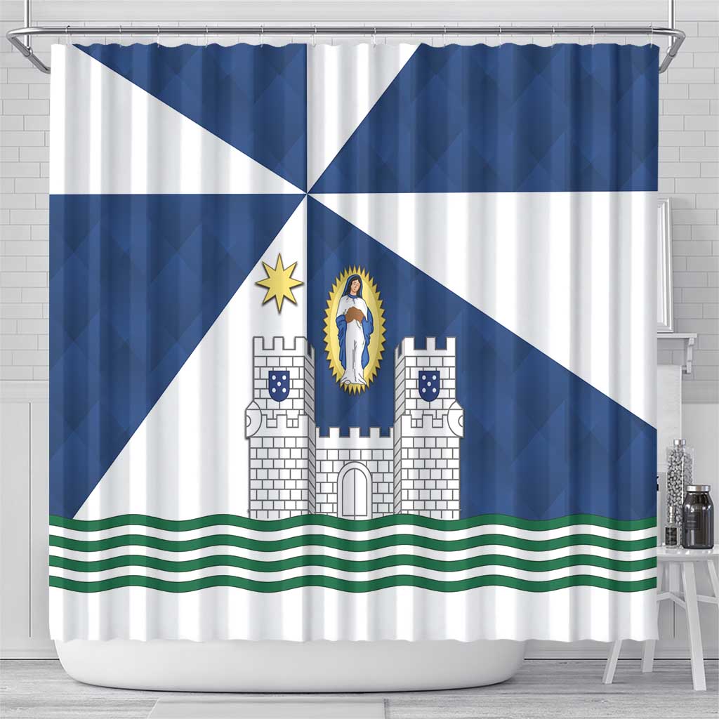 Faro Portugal Shower Curtain Sporty Style - Wonder Print Shop