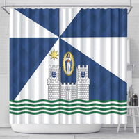Faro Portugal Shower Curtain Sporty Style - Wonder Print Shop