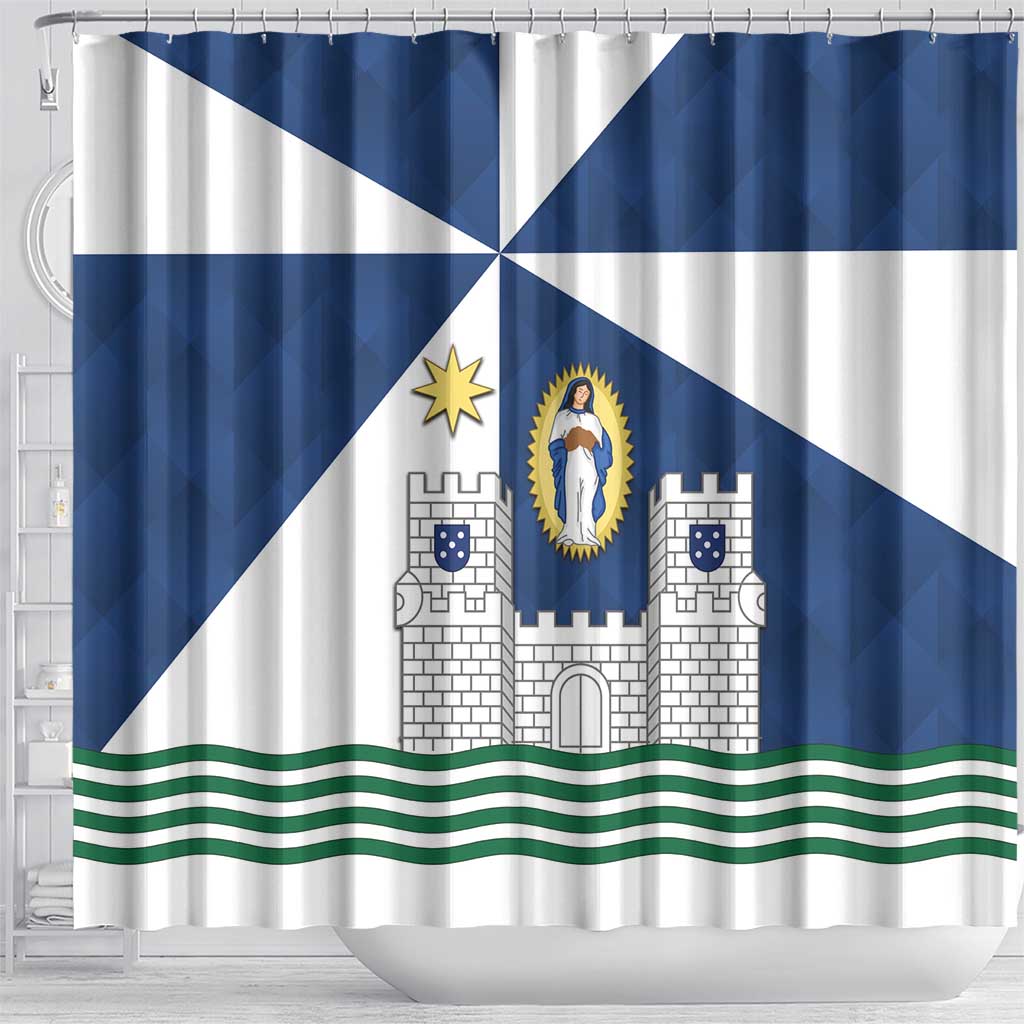 Faro Portugal Shower Curtain Sporty Style - Wonder Print Shop