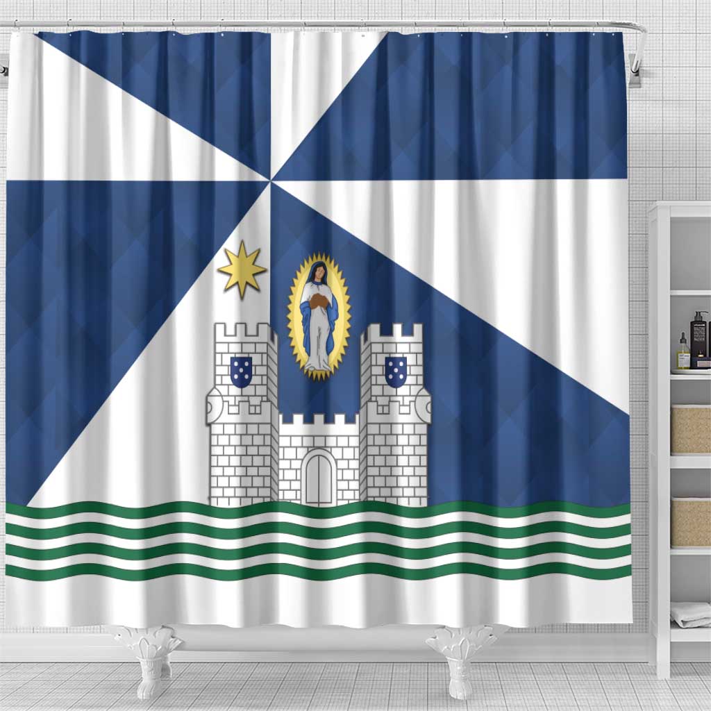 Faro Portugal Shower Curtain Sporty Style - Wonder Print Shop
