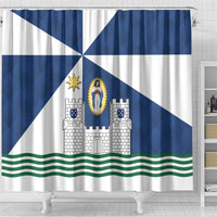 Faro Portugal Shower Curtain Sporty Style - Wonder Print Shop