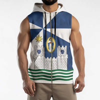 Faro Portugal Sleeveless Zip Hoodie Sporty Style - Wonder Print Shop