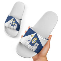 Faro Portugal Slide Sandals Sporty Style - Wonder Print Shop