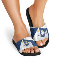 Faro Portugal Slide Sandals Sporty Style - Wonder Print Shop