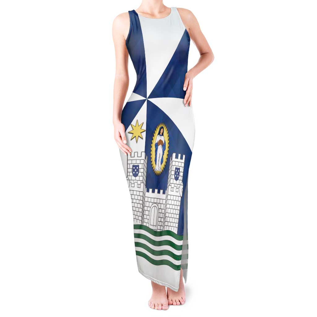 Faro Portugal Tank Maxi Dress Sporty Style - Wonder Print Shop