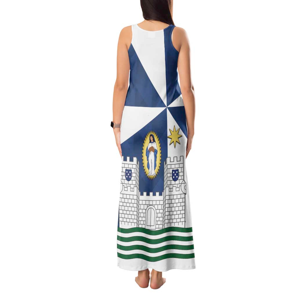 Faro Portugal Tank Maxi Dress Sporty Style - Wonder Print Shop