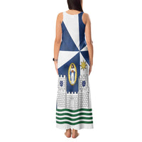 Faro Portugal Tank Maxi Dress Sporty Style - Wonder Print Shop