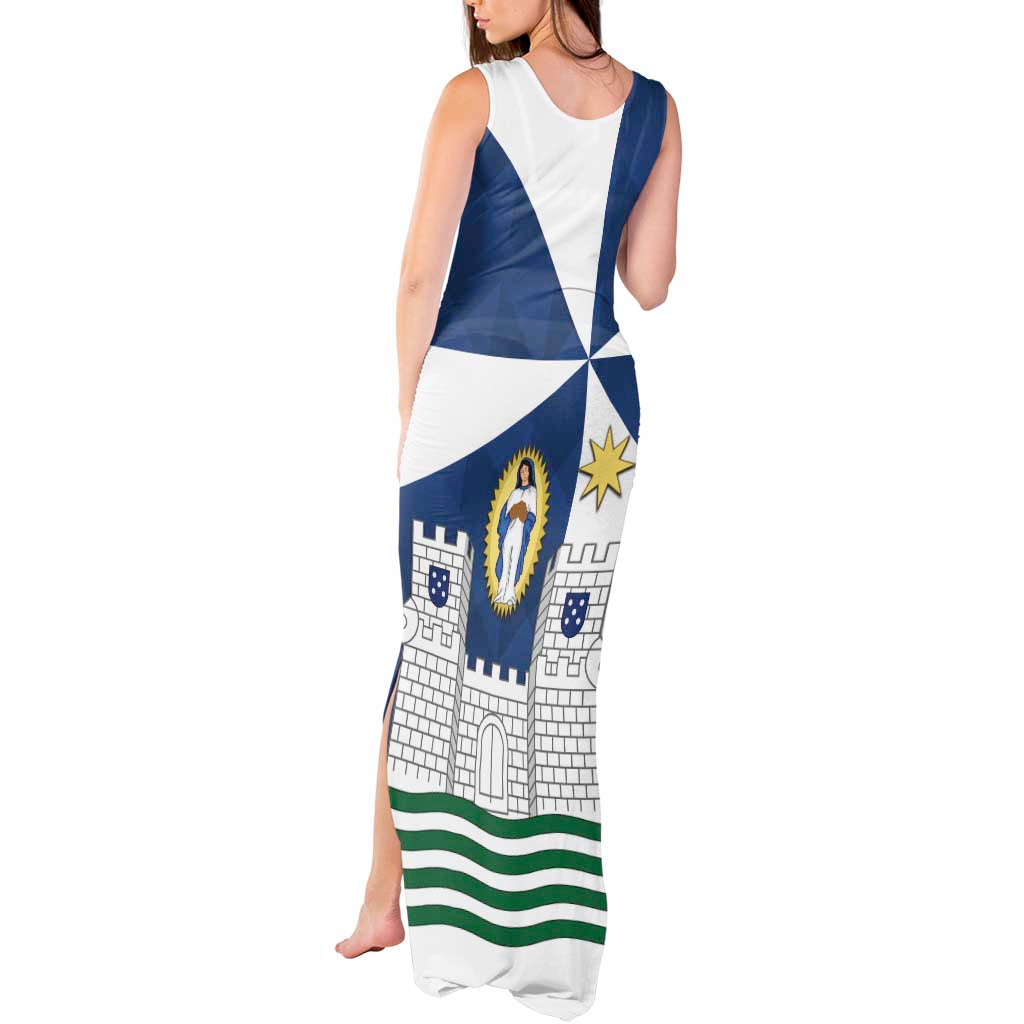 Faro Portugal Tank Maxi Dress Sporty Style - Wonder Print Shop